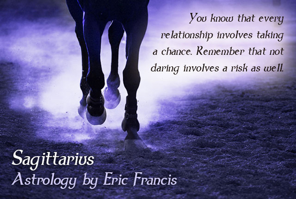 Sagittarius birthday reading for 2013-2014 by Eric Francis.