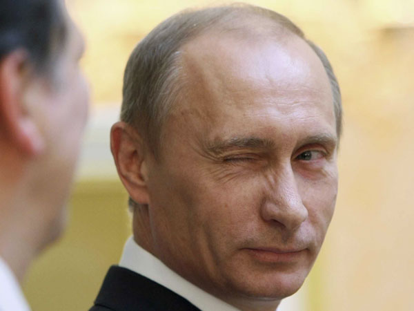 Sly Mr. Putin, a product of the KGB.