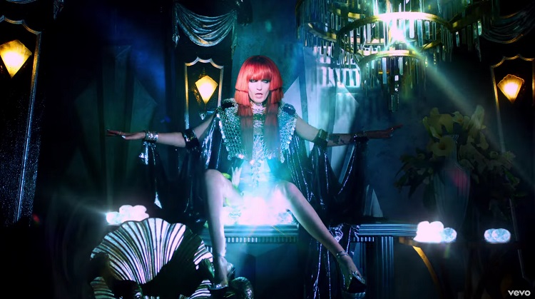 Still from the Florence + The Machine music video for Spectrum