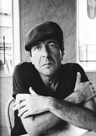 Leonard Cohen.